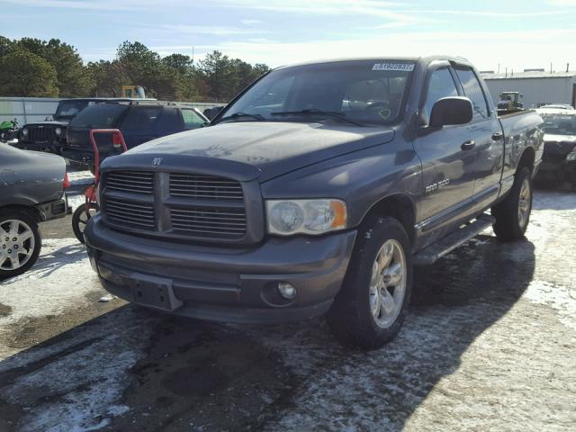 1D3HU18Z32J151189 - 2002 DODGE RAM 1500 GRAY photo 2