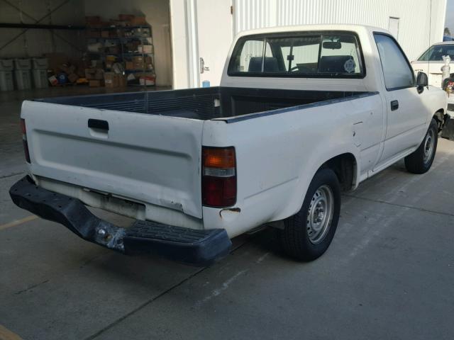 4TARN81A0PZ077581 - 1993 TOYOTA PICKUP 1/2 WHITE photo 4