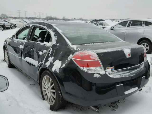 1G8ZV577X7F156198 - 2007 SATURN AURA XR BLACK photo 3