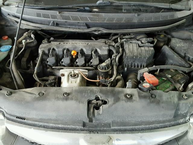 1HGFA16949L011566 - 2009 HONDA CIVIC EXL Szary zdjęcie 7