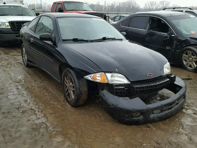 1G1JH12F727409670 - 2002 CHEVROLET CAVALIER L BLACK photo 1