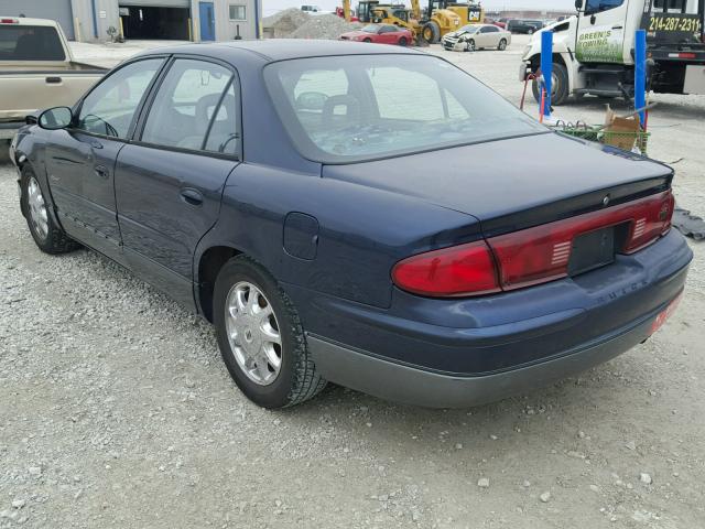 2G4WF5213W1484332 - 1998 BUICK REGAL GS BLUE photo 3