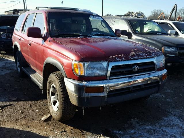 JT3GN86R2W0082945 - 1998 TOYOTA 4RUNNER SR BURGUNDY photo 1