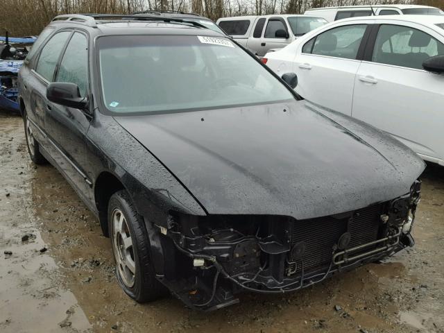 1HGCE1895VA002241 - 1997 HONDA ACCORD EX BLACK photo 1