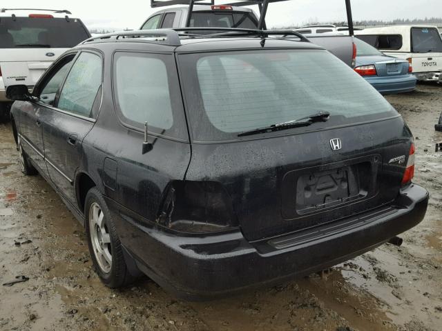 1HGCE1895VA002241 - 1997 HONDA ACCORD EX BLACK photo 3