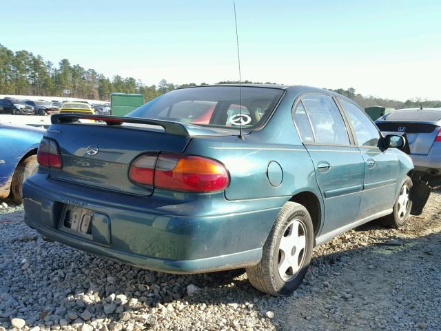 1G1ND52J916245643 - 2001 CHEVROLET MALIBU GREEN photo 4