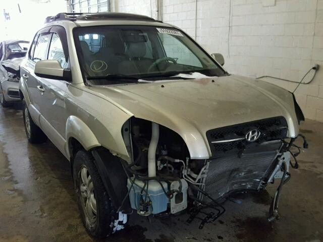 KM8JN72D96U296647 - 2006 HYUNDAI TUCSON GLS TAN photo 1