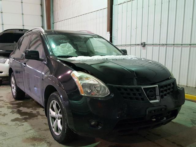 JN8AS58V78W101612 - 2008 NISSAN ROGUE S BLACK photo 1