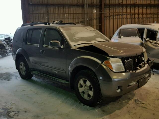 5N1AR18W16C659961 - 2006 NISSAN PATHFINDER GRAY photo 1