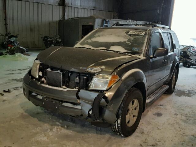 5N1AR18W16C659961 - 2006 NISSAN PATHFINDER GRAY photo 2