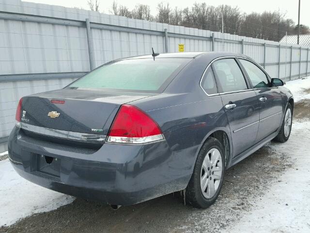 2G1WA5EK7B1199403 - 2011 CHEVROLET IMPALA LS GRAY photo 4