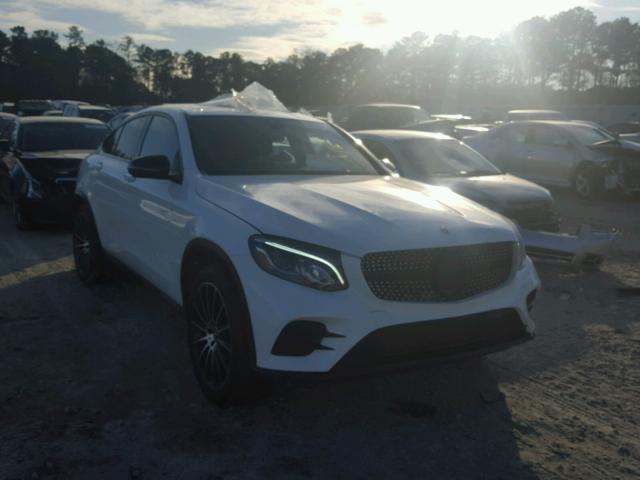 WDC0J4KB9JF321823 - 2018 MERCEDES-BENZ GLC COUPE WHITE photo 1