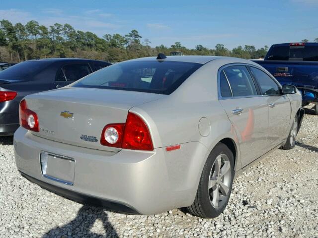 1G1ZC5E06CF167493 - 2012 CHEVROLET MALIBU 1LT 金色 照片 4