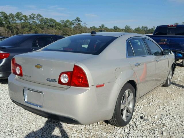 1G1ZC5E06CF167493 - 2012 CHEVROLET MALIBU 1LT GOLD photo 4