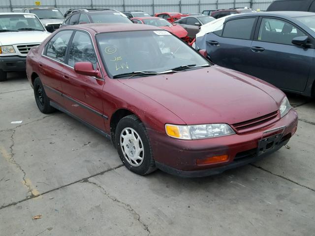 JHMCD5541RC037868 - 1994 HONDA ACCORD LX MAROON photo 1