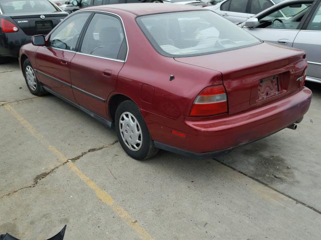 JHMCD5541RC037868 - 1994 HONDA ACCORD LX MAROON photo 3