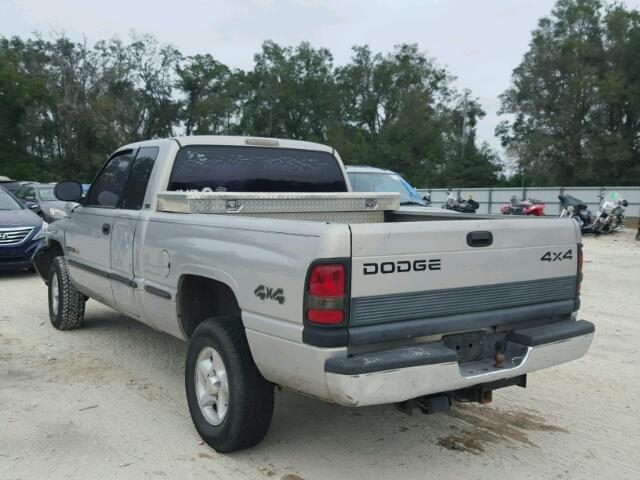 3B7HF13Z1XG170780 - 1999 DODGE RAM 1500 SILVER photo 3