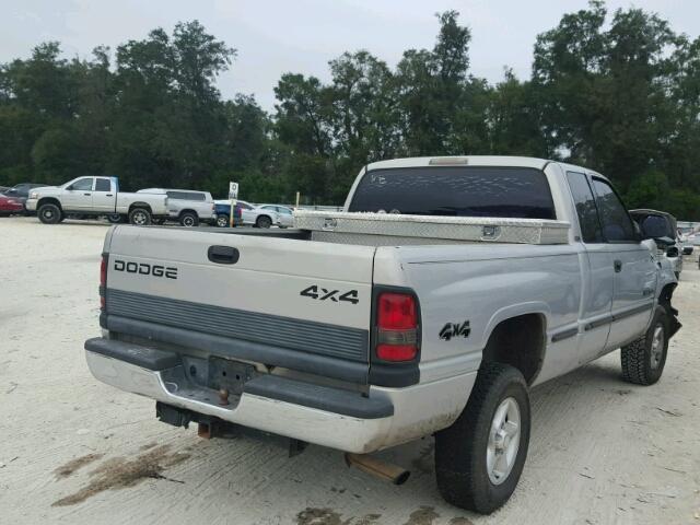 3B7HF13Z1XG170780 - 1999 DODGE RAM 1500 SILVER photo 4