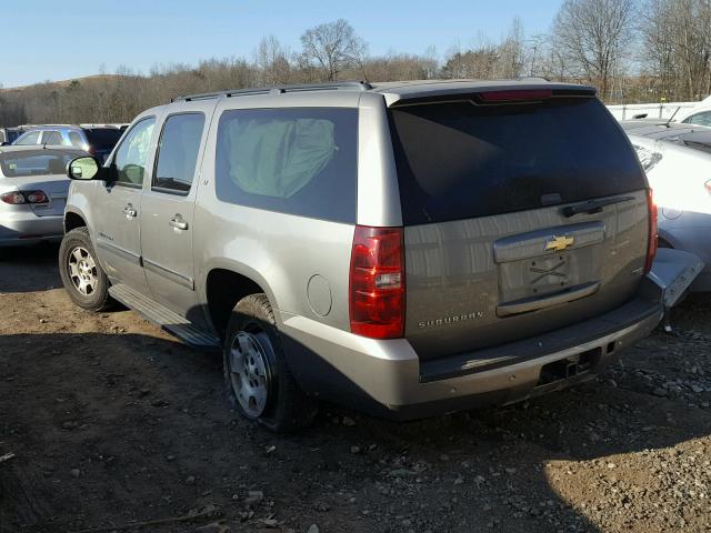 1GNFK16328J232933 - 2008 CHEVROLET SUBURBAN K GRAY photo 3