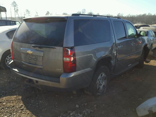 1GNFK16328J232933 - 2008 CHEVROLET SUBURBAN K GRAY photo 4