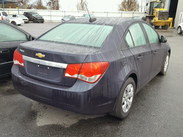 1G1PA5SG3F7150499 - 2015 CHEVROLET CRUZE LS BLUE photo 4