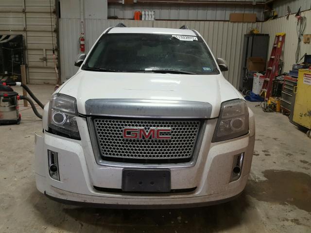 2GKALYEK3D6330639 - 2013 GMC TERRAIN DE WHITE photo 9