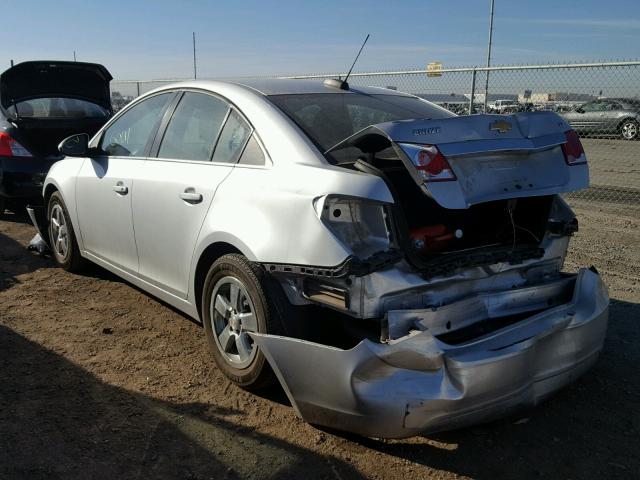 1G1PC5SB3F7285609 - 2015 CHEVROLET CRUZE LT SILVER photo 4