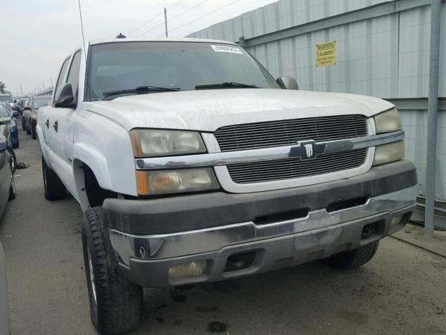 1GCHC23U03F229851 - 2003 CHEVROLET SILVERADO WHITE photo 1