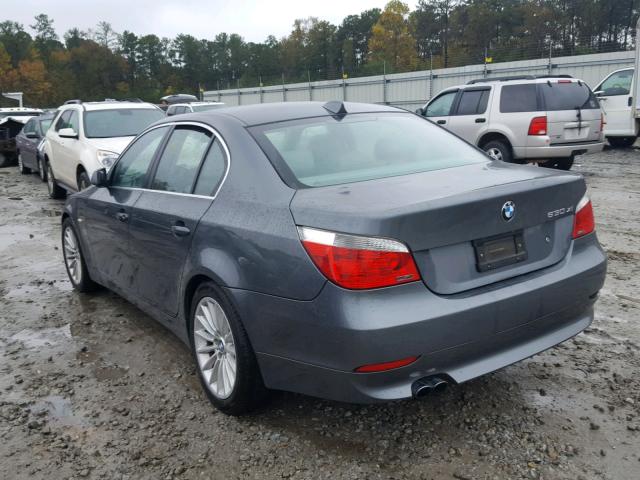 WBANF73537CU26808 - 2007 BMW 530 XI GRAY photo 3