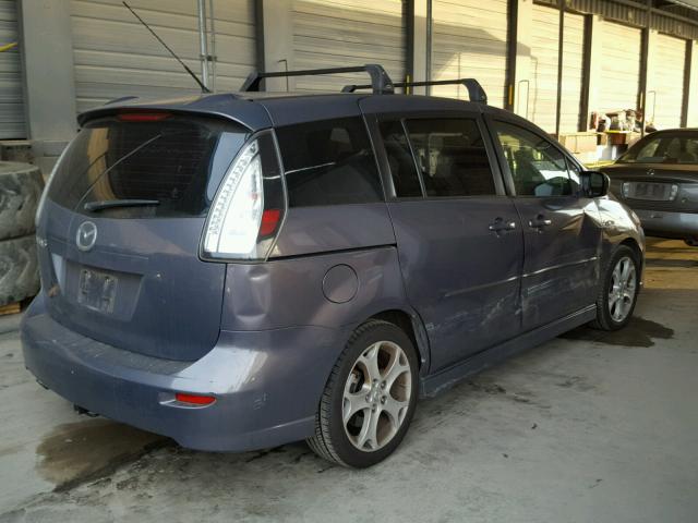 JM1CR29L080324248 - 2008 MAZDA 5 CHARCOAL photo 4