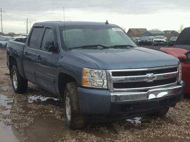 3GCEK13J08G212611 - 2008 CHEVROLET SILVERADO BLUE photo 1