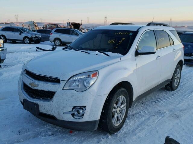 2CNFLNEC4B6213377 - 2011 CHEVROLET EQUINOX LT WHITE photo 2