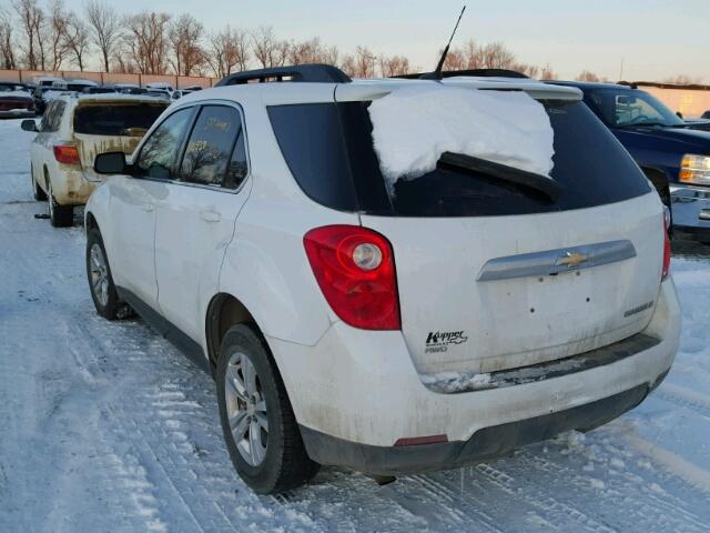 2CNFLNEC4B6213377 - 2011 CHEVROLET EQUINOX LT WHITE photo 3