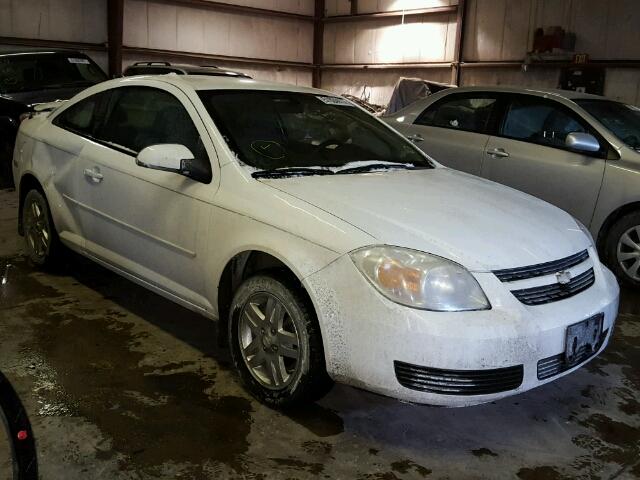 1G1AL12F757654133 - 2005 CHEVROLET COBALT LS WHITE photo 1