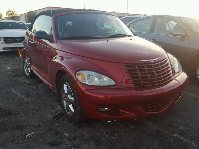 3C3EY55E05T286608 - 2005 CHRYSLER PT CRUISER RED photo 1