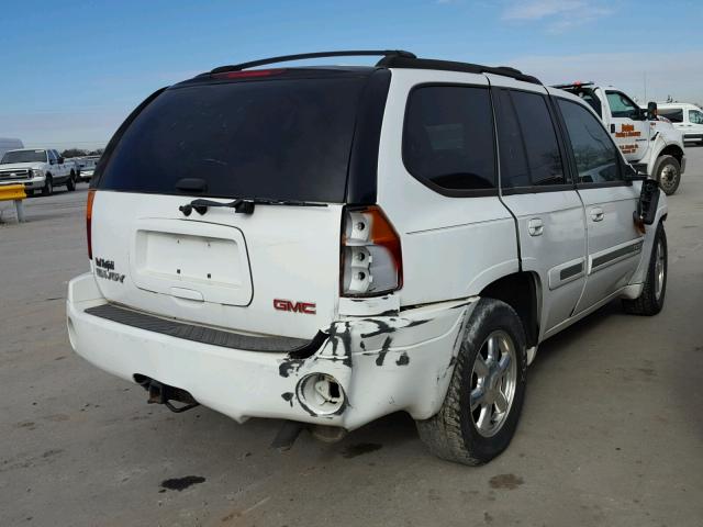 1GKDT13S342197546 - 2004 GMC ENVOY WHITE photo 4