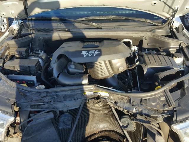 1C4RDHAG0DC643605 - 2013 DODGE DURANGO SX SILVER photo 7