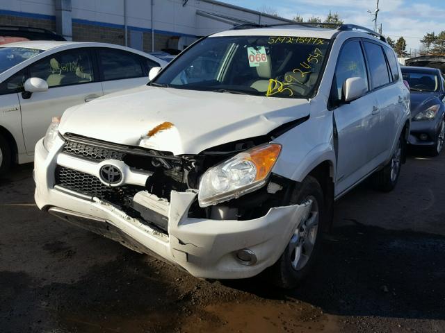 JTMBF31V795001746 - 2009 TOYOTA RAV4 LIMIT WHITE photo 2