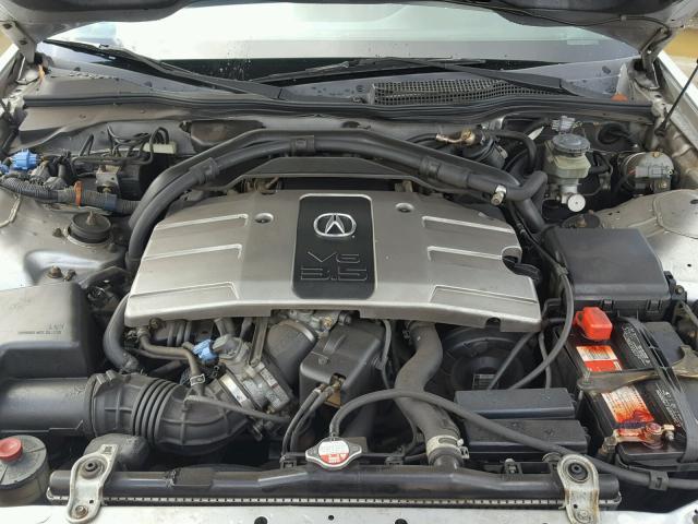 JH4KA96602C003874 - 2002 ACURA 3.5RL SILVER photo 7