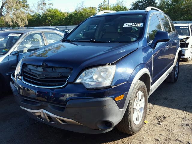 3GSCL33P18S589633 - 2008 SATURN VUE XE BLUE photo 2