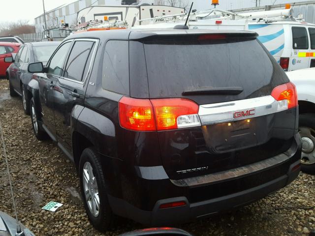 2GKALMEK8F6358559 - 2015 GMC TERRAIN SL BLACK photo 3