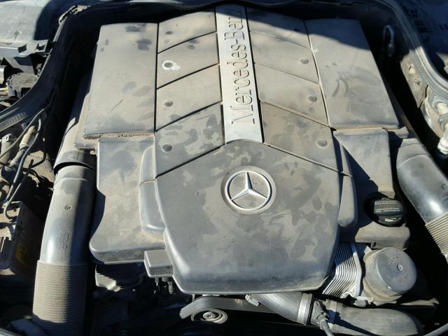 WDDDJ75X56A072785 - 2006 MERCEDES-BENZ CLS 500C BLACK photo 7