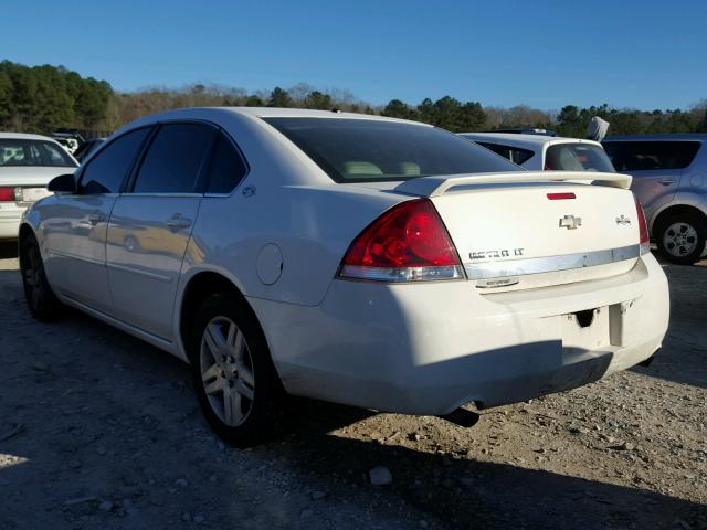 2G1WC58R079105034 - 2007 CHEVROLET IMPALA LT WHITE photo 3