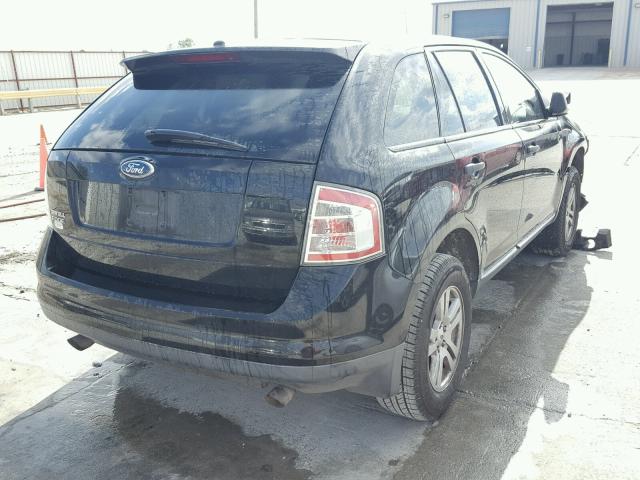 2FMDK36CX7BA56580 - 2007 FORD EDGE SE BLACK photo 4