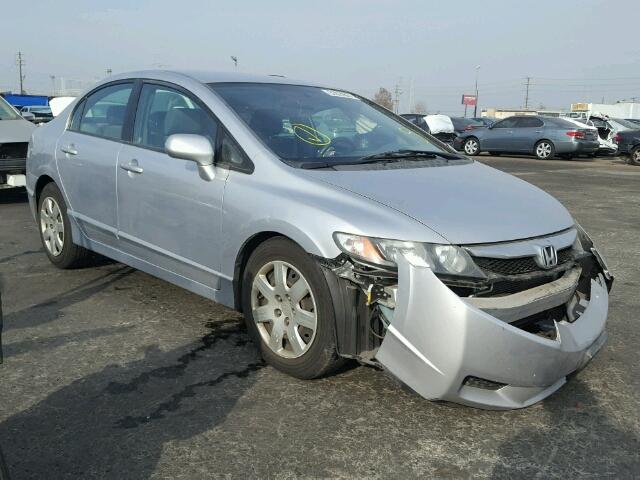 19XFA1F57AE064559 - 2010 HONDA CIVIC LX SILVER photo 1