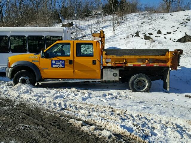 1FDAW56P87EA42770 - 2007 FORD F550 SUPER YELLOW photo 9