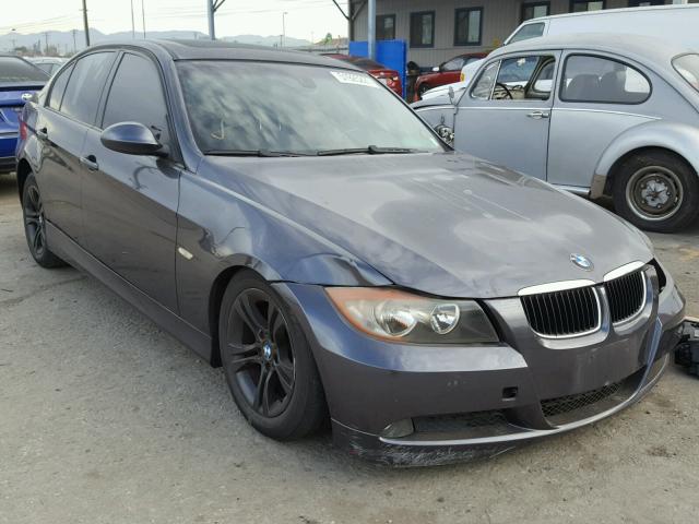 WBAVC53528FZ88292 - 2008 BMW 328 I SULE GRAY photo 1