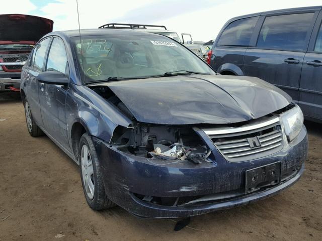 1G8AJ55F87Z171624 - 2007 SATURN ION LEVEL BLUE photo 1