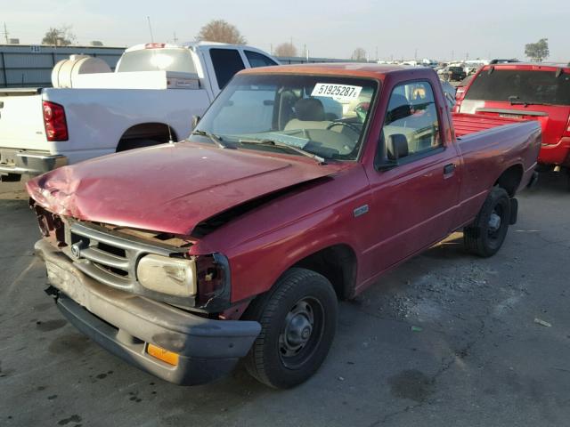 4F4CR12A6STM23835 - 1995 MAZDA B2300 MAROON photo 2