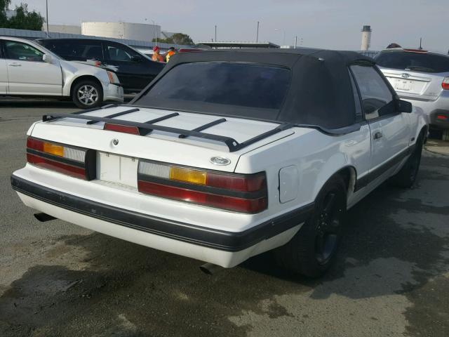 1FABP27M2GF308776 - 1986 FORD MUSTANG LX WHITE photo 4